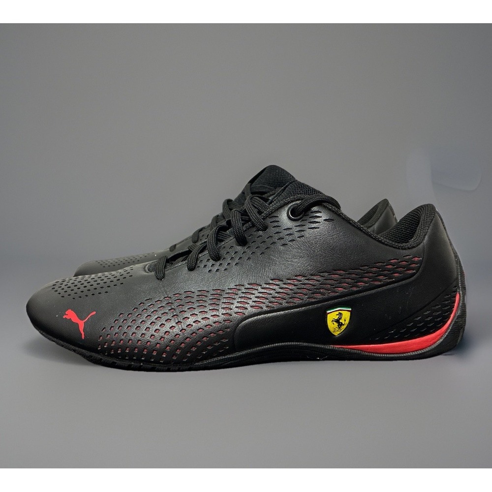 Puma Drift Cat 5 Ultra II x Scuderia Ferrari Mens 9 Black Red 306422-05